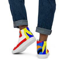 Load image into Gallery viewer, Men’s high top canvas shoes- SQ12-V1 - SMOKE