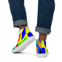 Load image into Gallery viewer, Men’s high top canvas shoes- SQ15-S1