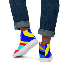 Load image into Gallery viewer, Men’s high top canvas shoes- SQ16-V1