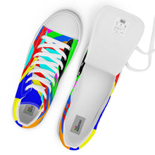 Load image into Gallery viewer, Men’s high top canvas shoes SQA4-V1 - EYE