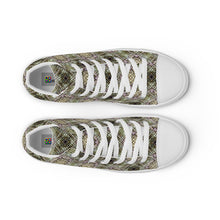Load image into Gallery viewer, Men’s high top canvas shoes - KHAKI PLUSH