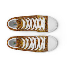 Load image into Gallery viewer, Men’s high top canvas shoes - GOLDS