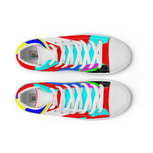 Load image into Gallery viewer, Men’s high top canvas shoes- SQ13-S1 - POD