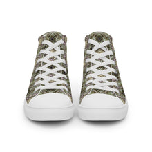 Load image into Gallery viewer, Men’s high top canvas shoes - KHAKI PLUSH