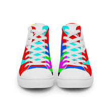 Load image into Gallery viewer, Men’s high top canvas shoes - SQA2-S1 - METEOR