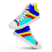 Load image into Gallery viewer, Men’s high top canvas shoes SQA4-S1 - EYE