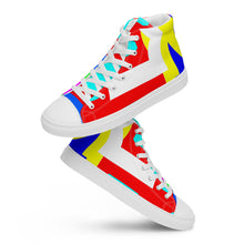 Load image into Gallery viewer, Men’s high top canvas shoes- SQ12-V1 - SMOKE
