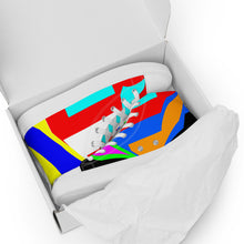 Load image into Gallery viewer, Men’s high top canvas shoes- SQ13-S1 - POD