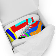 Load image into Gallery viewer, Men’s high top canvas shoes- SQ14-S1 - FLAMES