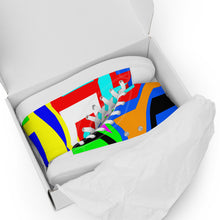 Load image into Gallery viewer, Men’s high top canvas shoes- SQ14-V1 - FLAMES