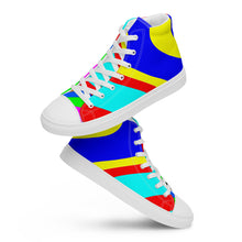 Load image into Gallery viewer, Men’s high top canvas shoes- SQ16-V1