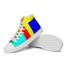 Load image into Gallery viewer, Men’s high top canvas shoes - SQA1-S1 - NXTOUS