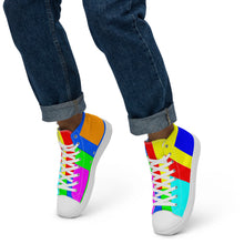 Load image into Gallery viewer, Men’s high top canvas shoes - SQA1-S1 - NXTOUS
