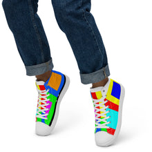 Load image into Gallery viewer, Men’s high top canvas shoes - SQA1-V1 - NXTOUS