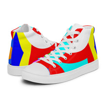 Load image into Gallery viewer, Men’s high top canvas shoes - SQA2-S1 - METEOR