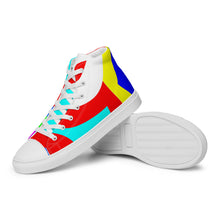 Load image into Gallery viewer, Men’s high top canvas shoes - SQA2-S1 - METEOR