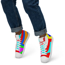 Load image into Gallery viewer, Men’s high top canvas shoes - SQA2-S1 - METEOR