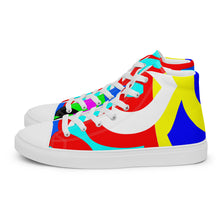 Load image into Gallery viewer, Men’s high top canvas shoes - SQA2-V1 - METEOR