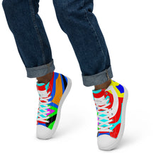 Load image into Gallery viewer, Men’s high top canvas shoes - SQA2-V1 - METEOR