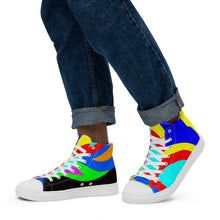 Load image into Gallery viewer, Men’s high top canvas shoes- SQS3-S1 - SHIP