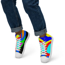 Load image into Gallery viewer, Men’s high top canvas shoes- SQS3-S1 - SHIP