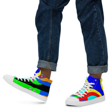 Load image into Gallery viewer, Men’s high top canvas shoes - SQS3-V1 - SHIP