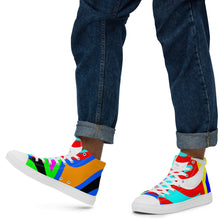 Load image into Gallery viewer, Men’s high top canvas shoes - SQA5-V1 - WIND