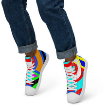 Load image into Gallery viewer, Men’s high top canvas shoes - SQA5-V1 - WIND