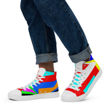 Load image into Gallery viewer, Men’s high top canvas shoes- SQ10-S1 - HUT