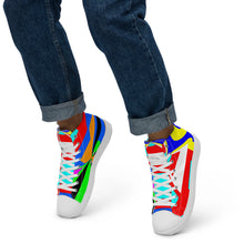 Load image into Gallery viewer, Men’s high top canvas shoes- SQ10-V1 - HUT