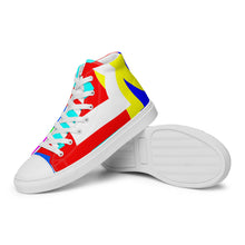 Load image into Gallery viewer, Men’s high top canvas shoes- SQ12-V1 - SMOKE