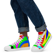 Load image into Gallery viewer, Men’s high top canvas shoes- SQ15-S1