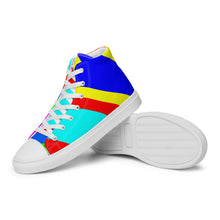 Load image into Gallery viewer, Men’s high top canvas shoes- SQ16-S1