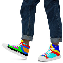 Load image into Gallery viewer, Men’s high top canvas shoes- SQ16-S1