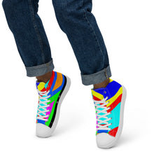 Load image into Gallery viewer, Men’s high top canvas shoes- SQ16-S1