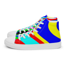 Load image into Gallery viewer, Men’s high top canvas shoes- SQ16-V1
