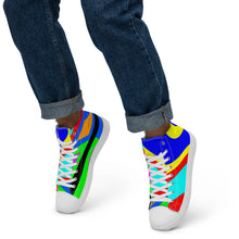 Load image into Gallery viewer, Men’s high top canvas shoes- SQ16-V1