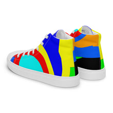 Load image into Gallery viewer, Men’s high top canvas shoes- SQS3-S1 - SHIP