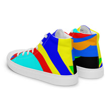 Load image into Gallery viewer, Men’s high top canvas shoes SQA4-S1 - EYE