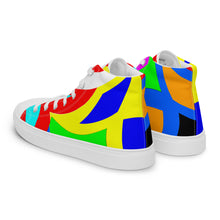 Load image into Gallery viewer, Men’s high top canvas shoes- SQ15-S1