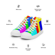 Load image into Gallery viewer, Men’s high top canvas shoes - SQA1-S1 - NXTOUS