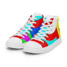 Load image into Gallery viewer, Men’s high top canvas shoes - SQA2-S1 - METEOR