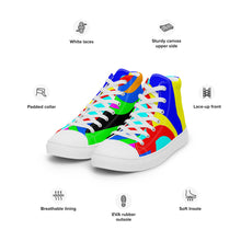 Load image into Gallery viewer, Men’s high top canvas shoes - SQS3-V1 - SHIP