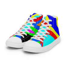 Load image into Gallery viewer, Men’s high top canvas shoes SQA4-S1 - EYE
