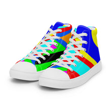 Load image into Gallery viewer, Men’s high top canvas shoes- SQ16-V1