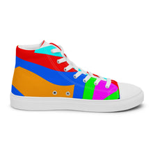 Load image into Gallery viewer, Men’s high top canvas shoes - SQA2-S1 - METEOR
