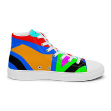 Load image into Gallery viewer, Men’s high top canvas shoes - SQA2-V1 - METEOR
