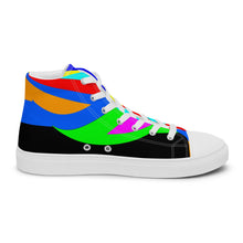 Load image into Gallery viewer, Men’s high top canvas shoes SQA4-S1 - EYE