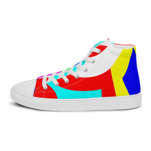 Load image into Gallery viewer, Men’s high top canvas shoes - SQA2-S1 - METEOR