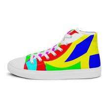 Load image into Gallery viewer, Men’s high top canvas shoes- SQ15-S1